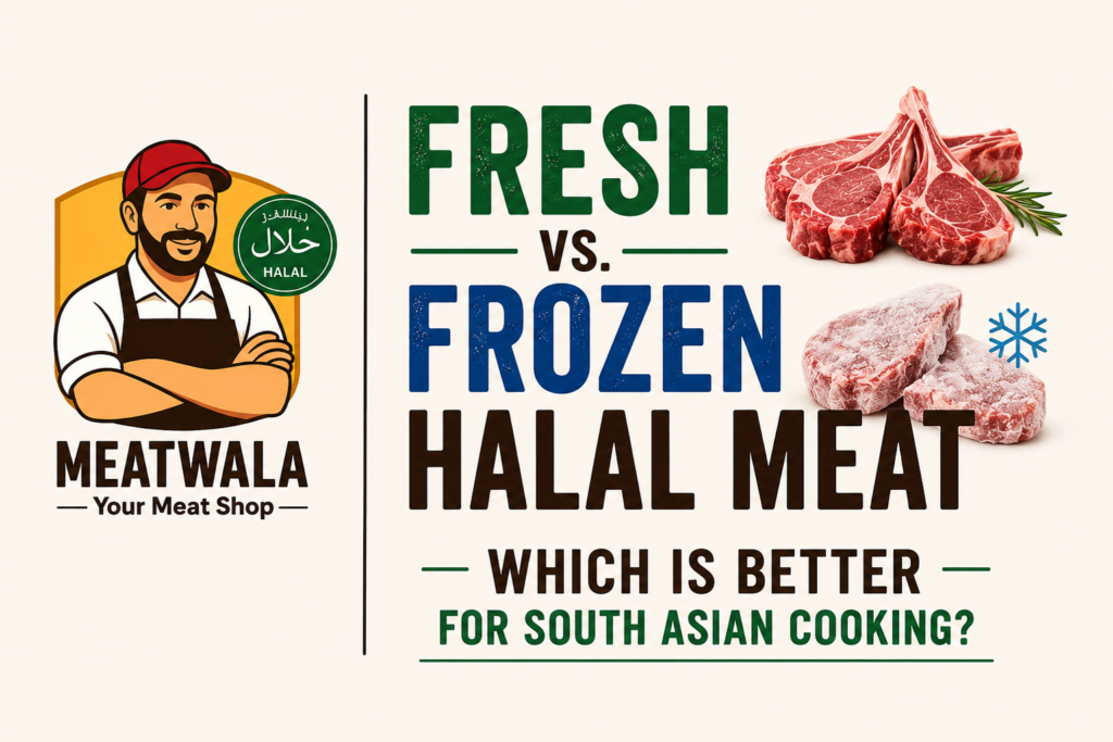 fresh vs frozen halal meat