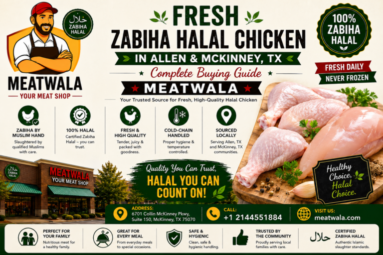 Fresh Zabiha Halal Chicken in Allen