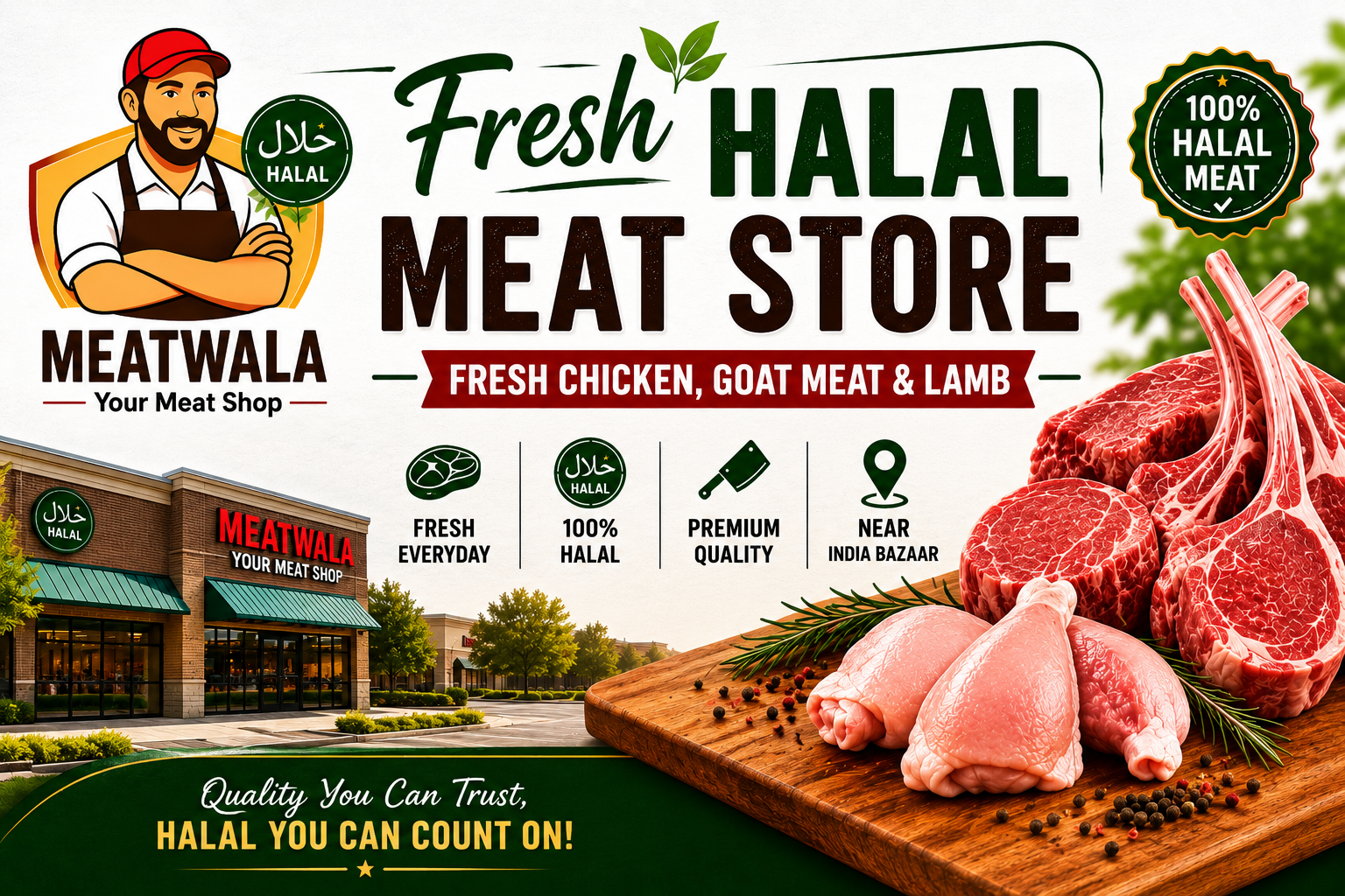 Fresh Halal Meat Store in Frisco