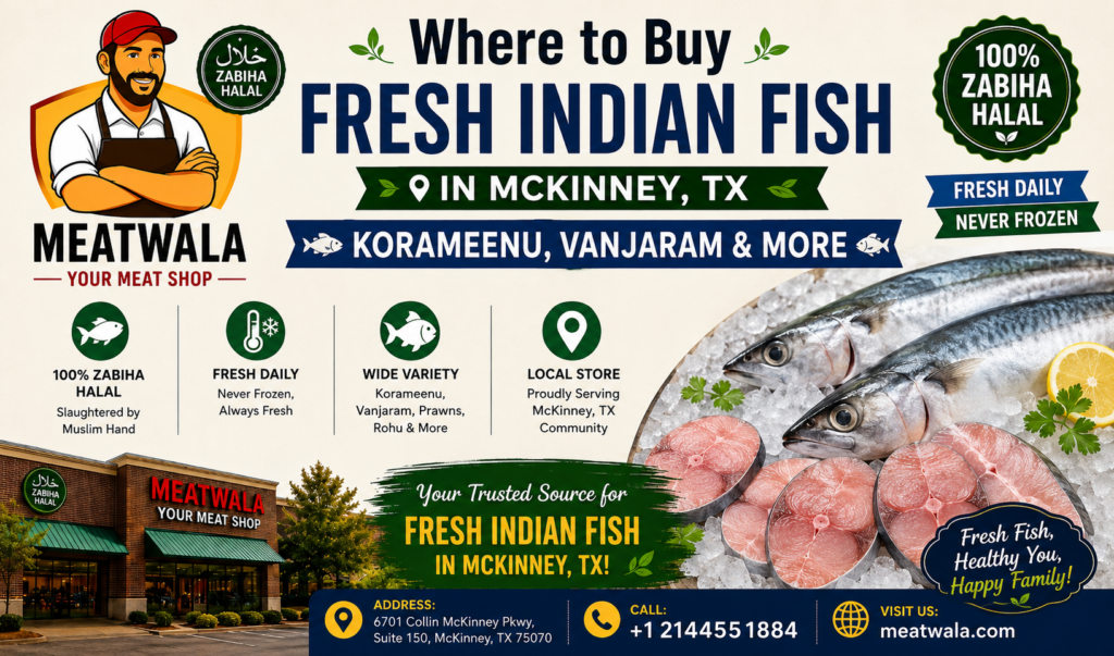 fresh Indian fish in McKinney