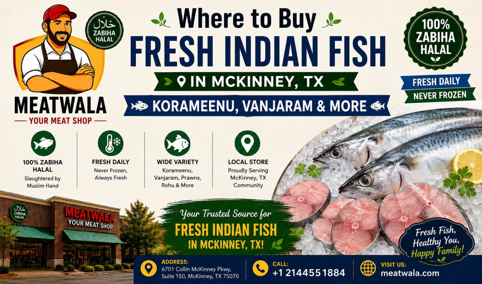 fresh Indian fish in McKinney