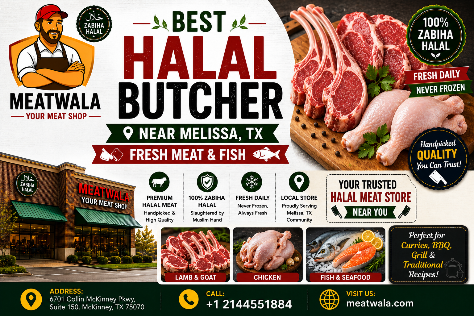 Best Halal Butcher Near Melissa