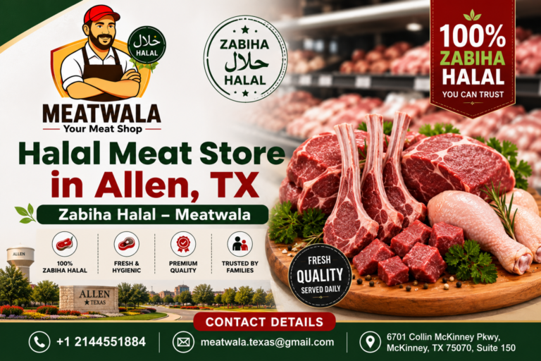 Halal Meat Store in Allen