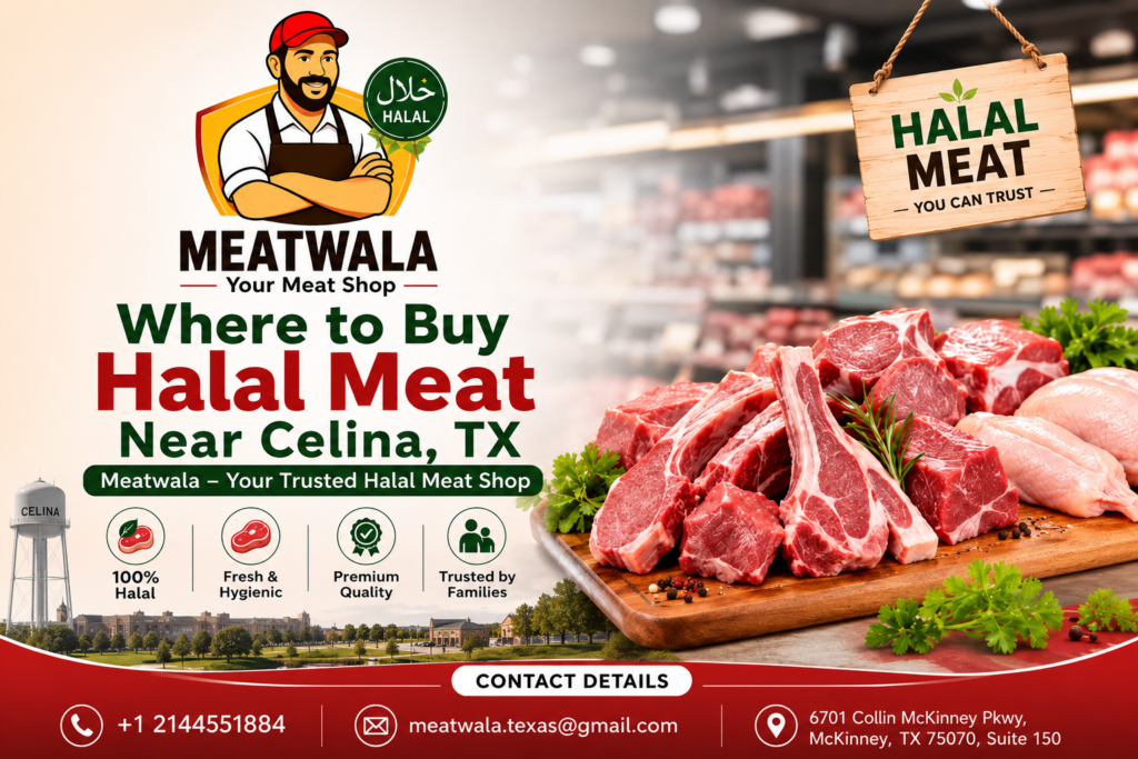 where to buy halal meat near Celina, TX