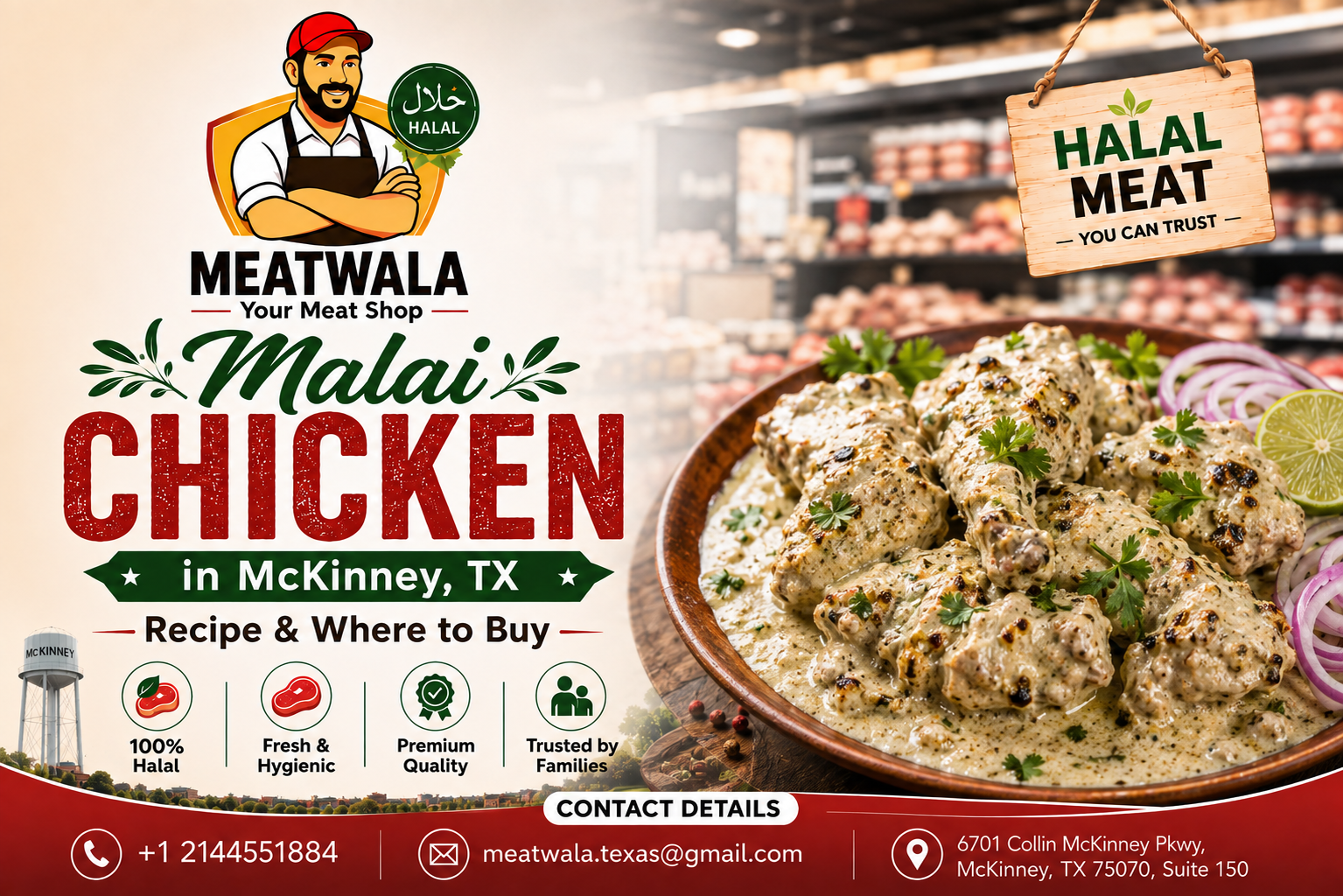 Malai Chicken in McKinney